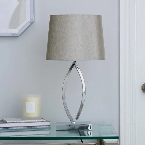 Como Chrome Table Lamp 4 Como Chrome Table Lamp - Image 2
