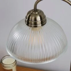 Henry Antique Brass Table Lamp -Dunelm 1000076066 alt03