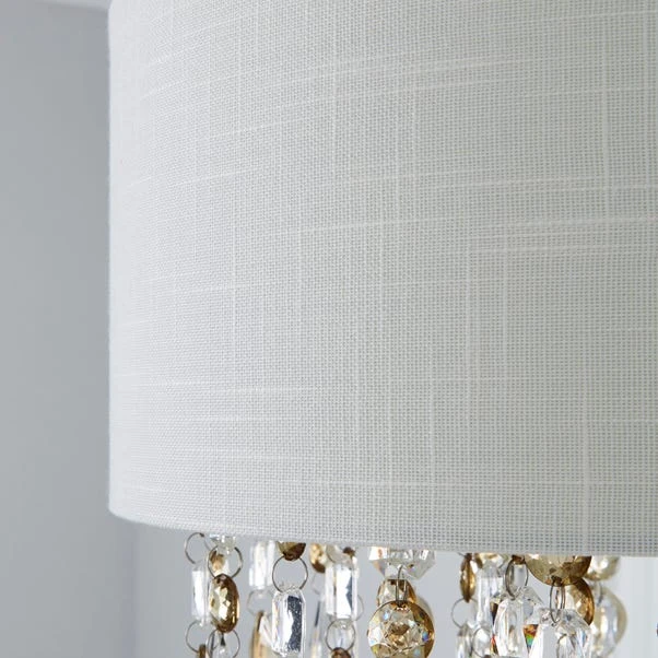 Mila Ivory Jewel Shade Easy Fit Pendant Shade 6 Mila Ivory Jewel Shade Easy Fit Pendant Shade - Image 4