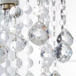 Amie Jewel Easy Fit Pendant Shade 8 Amie Jewel Easy Fit Pendant Shade -Dunelm 1000086268 alt02