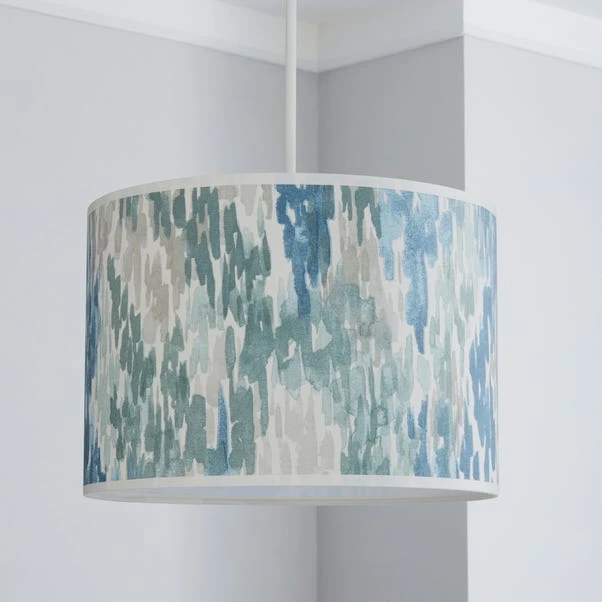 Wave Blue Lamp Shade 4 Wave Blue Lamp Shade - Image 2