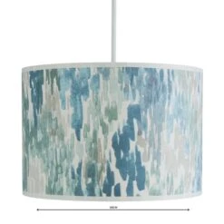 Wave Blue Lamp Shade 9 Wave Blue Lamp Shade -Dunelm 1000114659 alt04