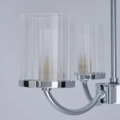Mavia 3 Light Glass Bathroom Semi Flush Ceiling Light 11 Mavia 3 Light Glass Bathroom Semi Flush Ceiling Light -Dunelm 1000119719 alt02