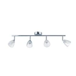 Balston 4 Light Glass Semi Flush Spotlight Bar -Dunelm 1000119784 alt05
