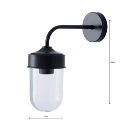 Colmar Coffee Outdoor Wall Light 12 Colmar Coffee Outdoor Wall Light -Dunelm 1000137336 alt04