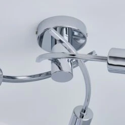 Corvus 3 Light Chrome Semi Flush Ceiling Light 13 Corvus 3 Light Chrome Semi Flush Ceiling Light -Dunelm 1000137353 alt03