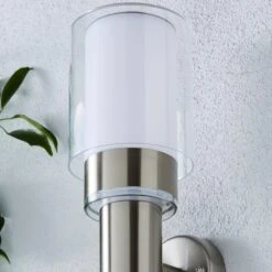 Adoni Steel Outdoor Wall Light 12 Adoni Steel Outdoor Wall Light -Dunelm 1000137364 alt03