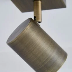 Newark Antique Bronze Semi Flush Spotlight 11 Newark Antique Bronze Semi Flush Spotlight -Dunelm 1000149065 alt02