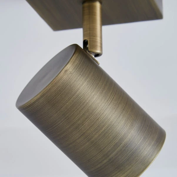 Newark Antique Bronze Semi Flush Spotlight 5 Newark Antique Bronze Semi Flush Spotlight - Image 3