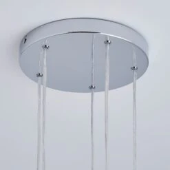 Sora Metallic 5 Light Cluster Ceiling Light 12 Sora Metallic 5 Light Cluster Ceiling Light -Dunelm 1000149084 alt03