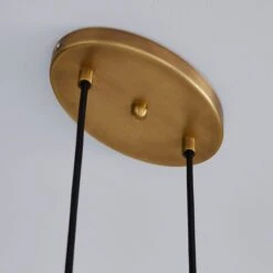 Colt Antique Brass 3 Light Diner Ceiling Light 12 Colt Antique Brass 3 Light Diner Ceiling Light -Dunelm 1000149131 alt03