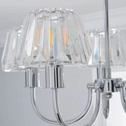 Paloma 5 Light Semi Flush Ceiling Light -Dunelm 1000158481 alt02