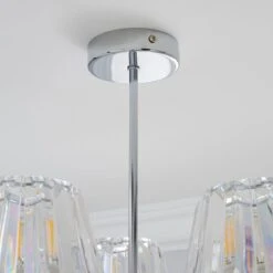Paloma 5 Light Semi Flush Ceiling Light -Dunelm 1000158481 alt03