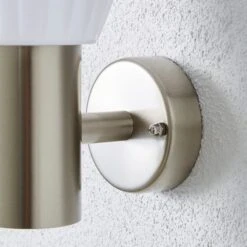 Rover LED Frosted Shade Steel Outdoor Wall Light 10 Rover LED Frosted Shade Steel Outdoor Wall Light -Dunelm 1000158752 alt03