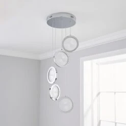 Cora Cluster Disc 5 Light Ceiling Light -Dunelm 1000169126 alt01