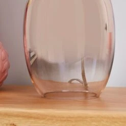 Seychelles Mini Blush Pink Table Lamp -Dunelm 1000169231 alt03