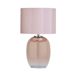 Seychelles Mini Blush Pink Table Lamp -Dunelm 1000169231 alt04