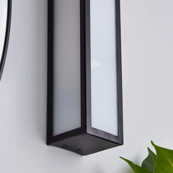 Fletcher Boxed Bathroom Wall Light Black 5 Fletcher Boxed Bathroom Wall Light Black - Image 3