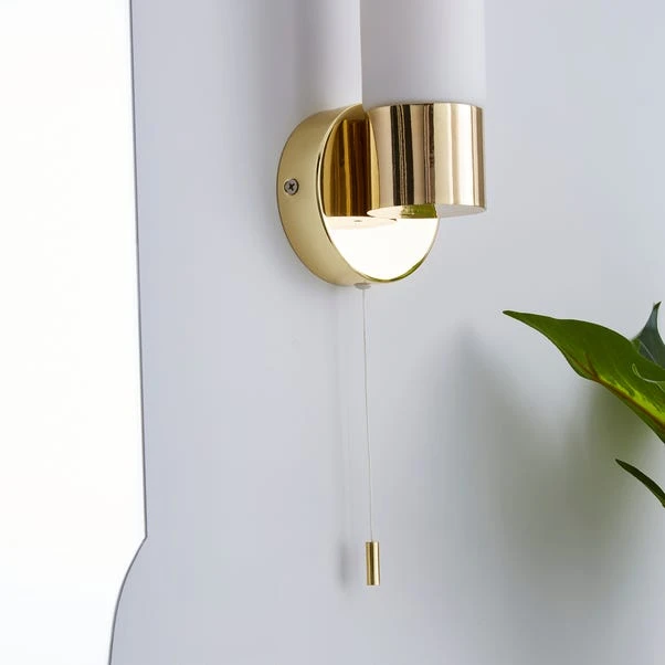 Porto Bathroom Wall Light Brass 5 Porto Bathroom Wall Light Brass - Image 3
