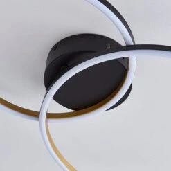 Langdon Integrated LED Hoop Flush Ceiling Light -Dunelm 1000182567 alt03