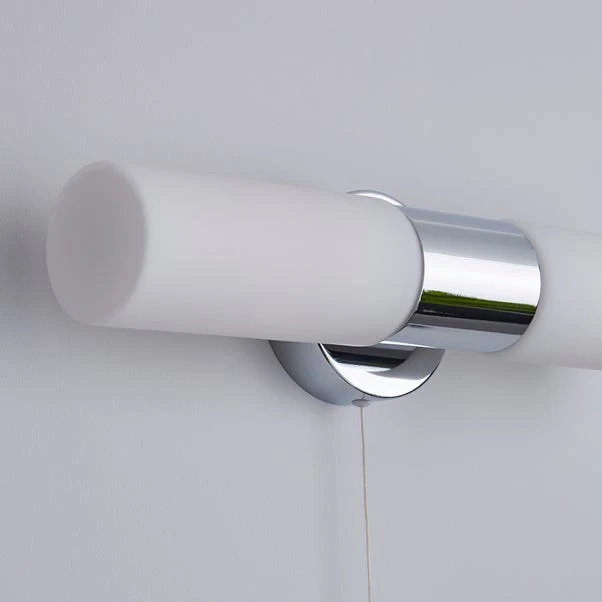 Porto Bathroom 2 Light Wall Light Chrome 5 Porto Bathroom 2 Light Wall Light Chrome - Image 3