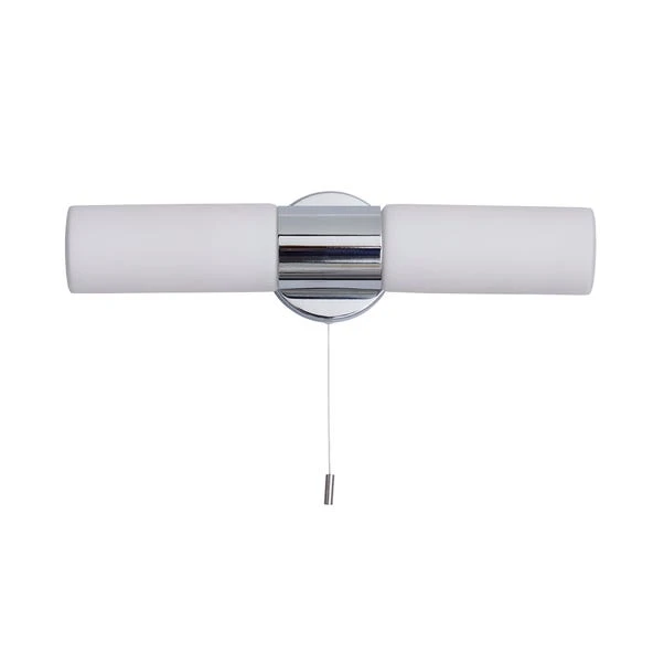 Porto Bathroom 2 Light Wall Light Chrome 7 Porto Bathroom 2 Light Wall Light Chrome - Image 5