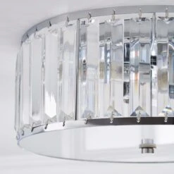 Tropez Bathroom Flush Ceiling Light 11 Tropez Bathroom Flush Ceiling Light -Dunelm 1000182589 alt02