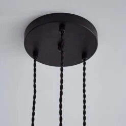 Charlie 3 Light Cluster Ceiling Light 13 Charlie 3 Light Cluster Ceiling Light -Dunelm 1000182921 alt03