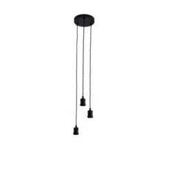 Charlie 3 Light Cluster Ceiling Light 14 Charlie 3 Light Cluster Ceiling Light -Dunelm 1000182921 alt05