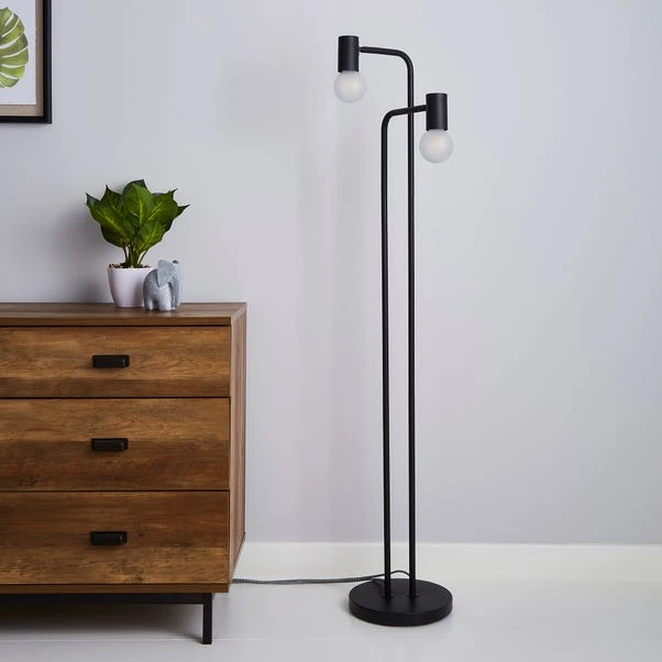 Bradford Matt Black Floor Lamp 4 Bradford Matt Black Floor Lamp - Image 2