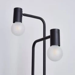 Bradford Matt Black Floor Lamp 12 Bradford Matt Black Floor Lamp -Dunelm 1000182958 alt02