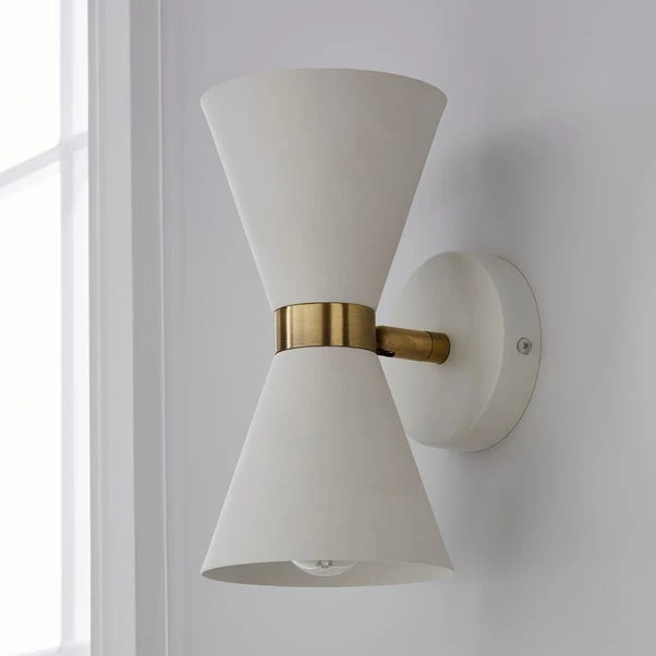Archie Retro Head Dual Lit Wall Light 4 Archie Retro Head Dual Lit Wall Light - Image 2