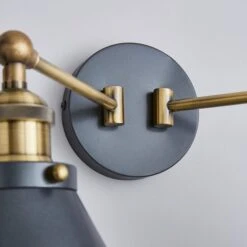 Logan Dual Wall Light Grey -Dunelm 1000183097 alt03