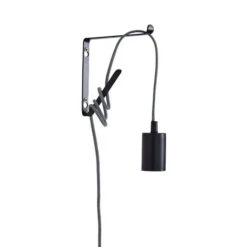 Bradford Plug In Flex Wall Light Set, Black 13 Bradford Plug In Flex Wall Light Set, Black -Dunelm 1000183105 alt05