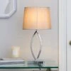 Como Chrome Table Lamp 2 Como Chrome Table Lamp -Dunelm 30076768