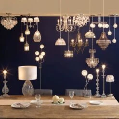 Blenheim Jewel Easy Fit Chandelier Pendant Shade 9 Blenheim Jewel Easy Fit Chandelier Pendant Shade -Dunelm 30095978 alt03