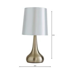 Rimini Touch Dimmable Table Lamp 41 Rimini Touch Dimmable Table Lamp -Dunelm 30110338 alt05