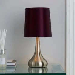 Rimini Touch Dimmable Table Lamp 30 Rimini Touch Dimmable Table Lamp -Dunelm 30110746