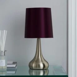 Rimini Touch Dimmable Table Lamp 31 Rimini Touch Dimmable Table Lamp -Dunelm 30110746 alt01
