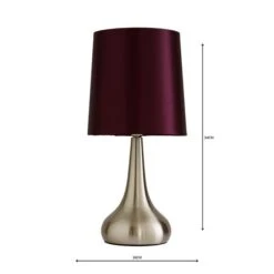 Rimini Touch Dimmable Table Lamp 35 Rimini Touch Dimmable Table Lamp -Dunelm 30110746 alt05