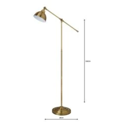 Lever Arm Floor Lamp -Dunelm 30145246 alt04