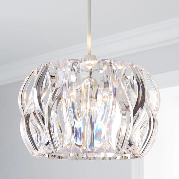 Wavy Jewel Easy Fit Pendant Shade 3 Wavy Jewel Easy Fit Pendant Shade