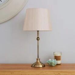 Metal Ball Table Lamp -Dunelm 30243864 alt01