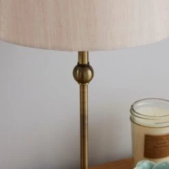 Metal Ball Table Lamp -Dunelm 30243864 alt03