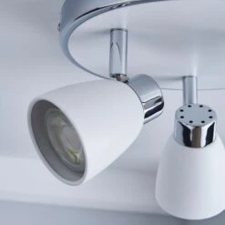 Alto 3 Light Semi Flush Spotlight 37 Alto 3 Light Semi Flush Spotlight -Dunelm 30248673 alt02