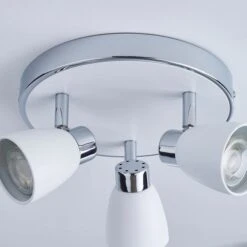 Alto 3 Light Semi Flush Spotlight 38 Alto 3 Light Semi Flush Spotlight -Dunelm 30248673 alt03