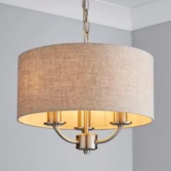 Preston 3 Light Ceiling Light -Dunelm 30274336