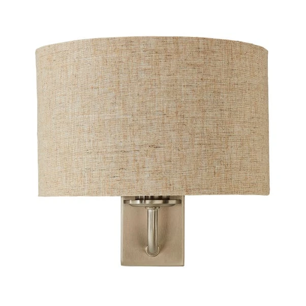 Preston Ivory Linen Shaded Wall Light 7 Preston Ivory Linen Shaded Wall Light - Image 5