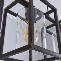 London Industrial 3 Light Diner Ceiling Light -Dunelm 30276054 alt03