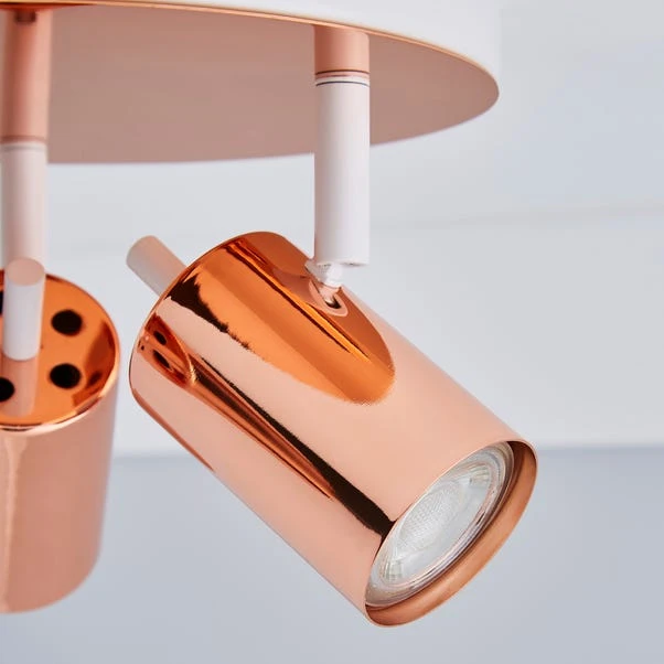 Carter 3 Light Semi Flush Spotlight 12 Carter 3 Light Semi Flush Spotlight - Image 10